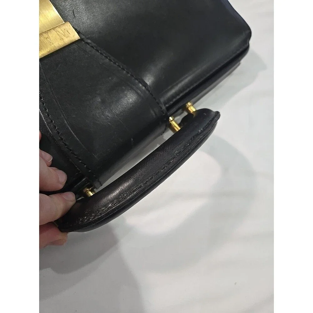 PEAL & CO / BROOKS BROTHERS / SWAINE ADENEY Vintage Leather Briefcase. England. - Picture 2 of 13